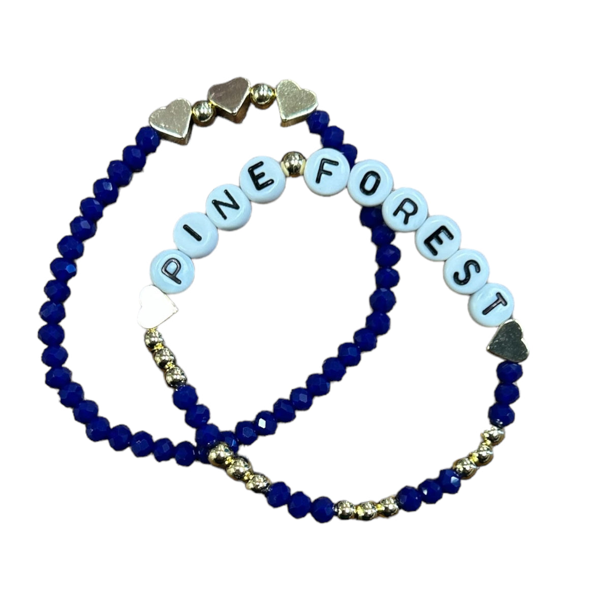 Camp Name Beaded Bracelets - Bee Bee Designs