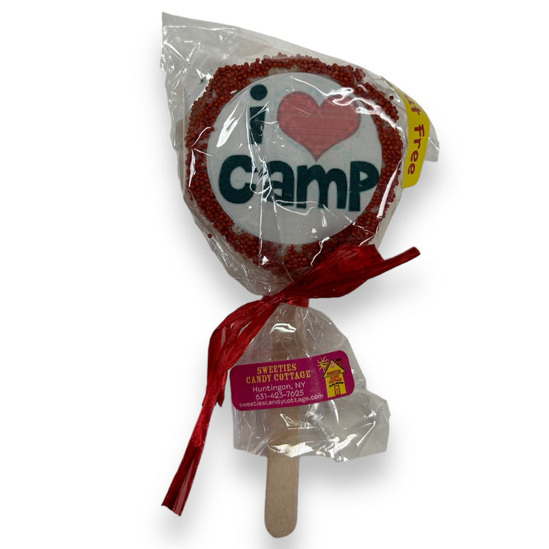 I Heart Camp Frosted Rice Crispy Pop
