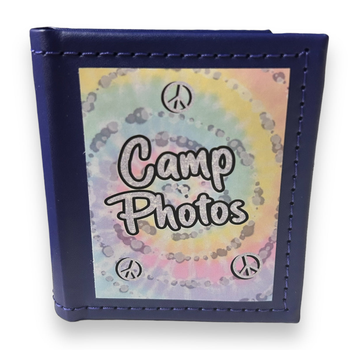 Pastel Tie Dye Peace Mini Photo Album - Bee Bee Designs