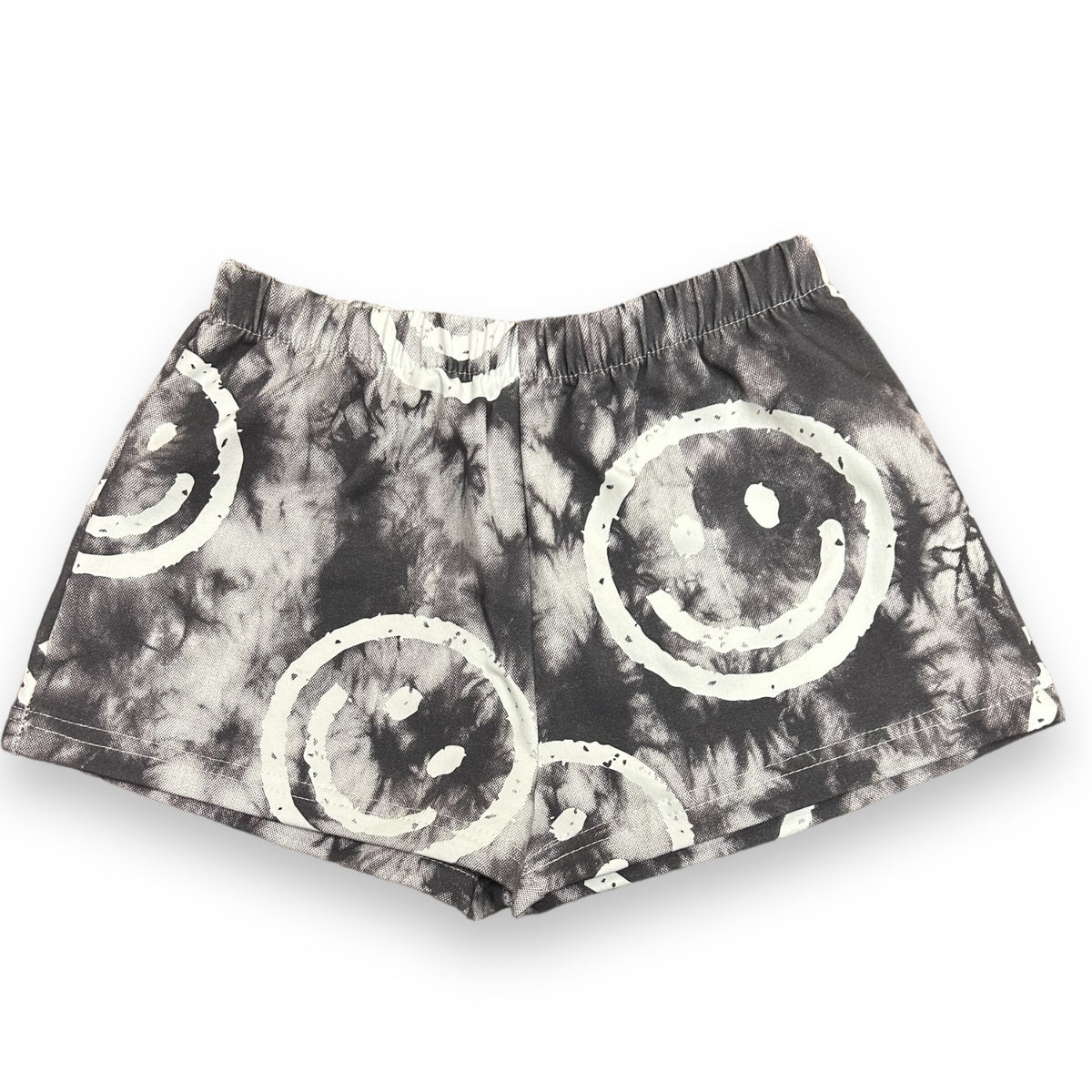 Marble Smiley French Terry Shorts - Bee Bee Designs