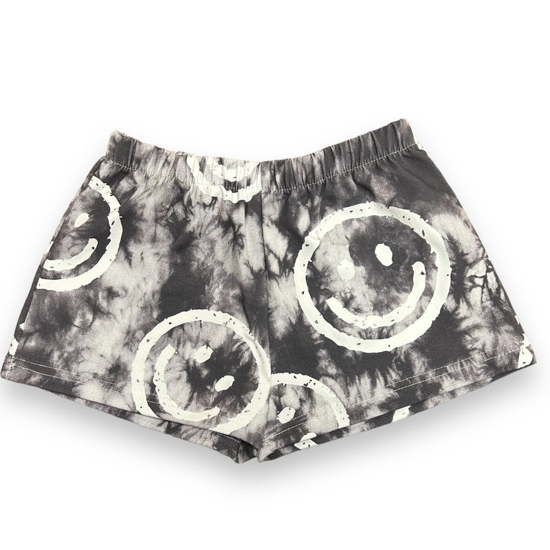 Marble Smiley French Terry Shorts