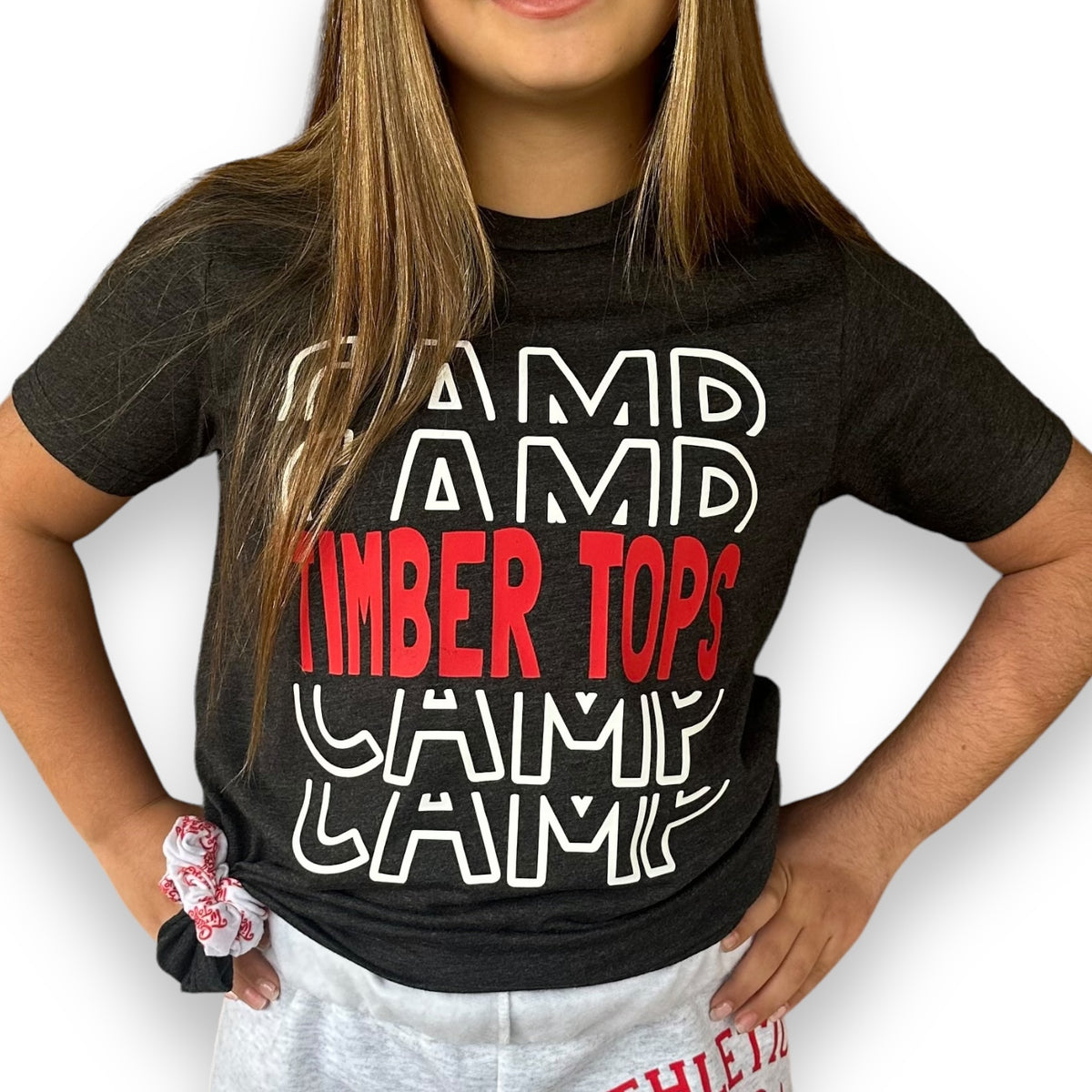 Camp Repeat It Triblend Tee - Bee Bee Designs