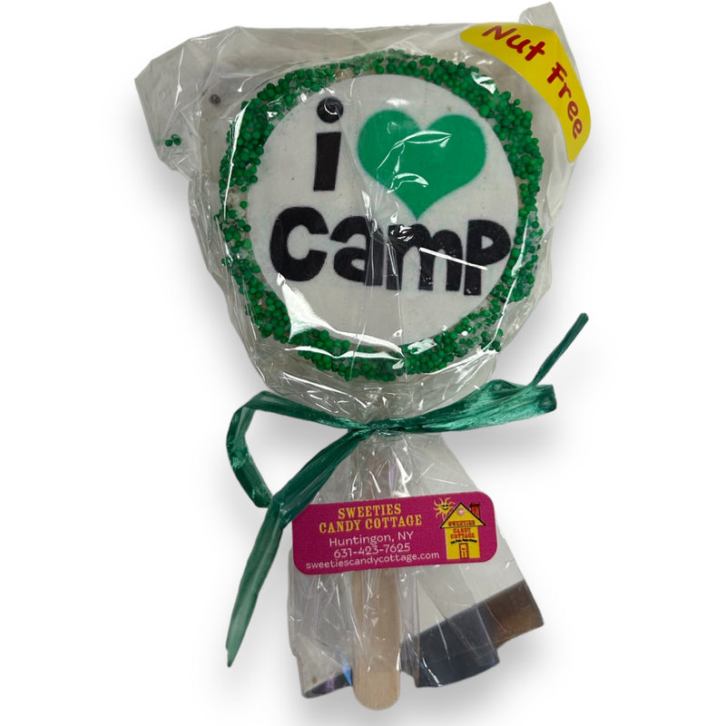 I Heart Camp Frosted Rice Crispy Pop