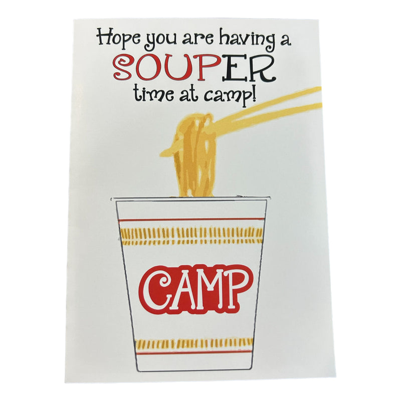 The Souper Camp Card