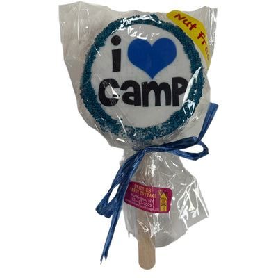 I Heart Camp Frosted Rice Crispy Pop