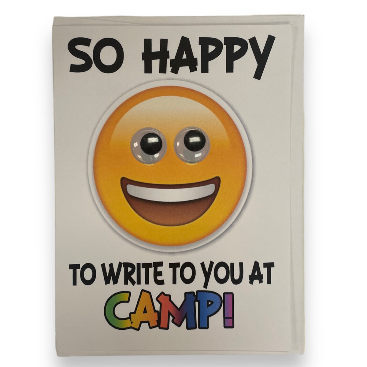 So Happy Wiggly Eye Card - Bee Bee Designs