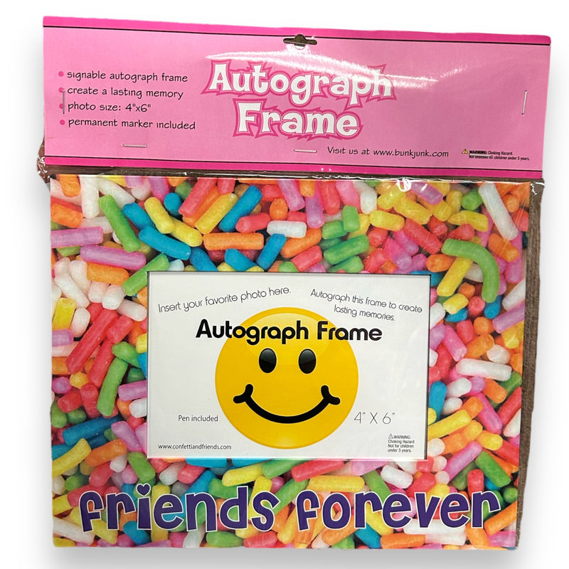 Sprinkles Autograph Picture Frame