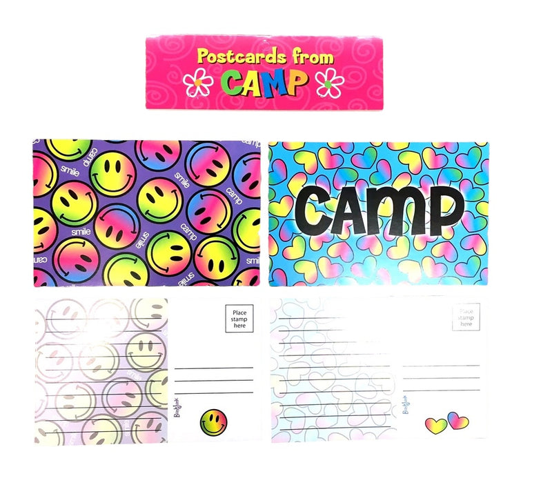 Rainbow Smiley Postcards