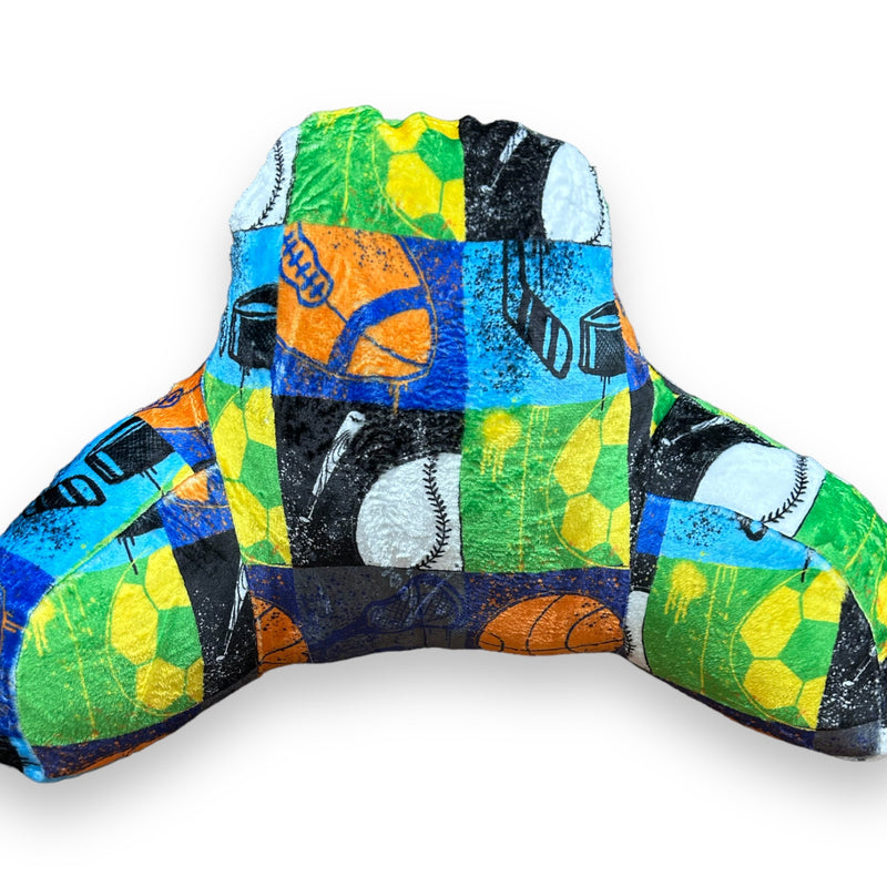 Graffiti Sports Fuzzy Bed Rest