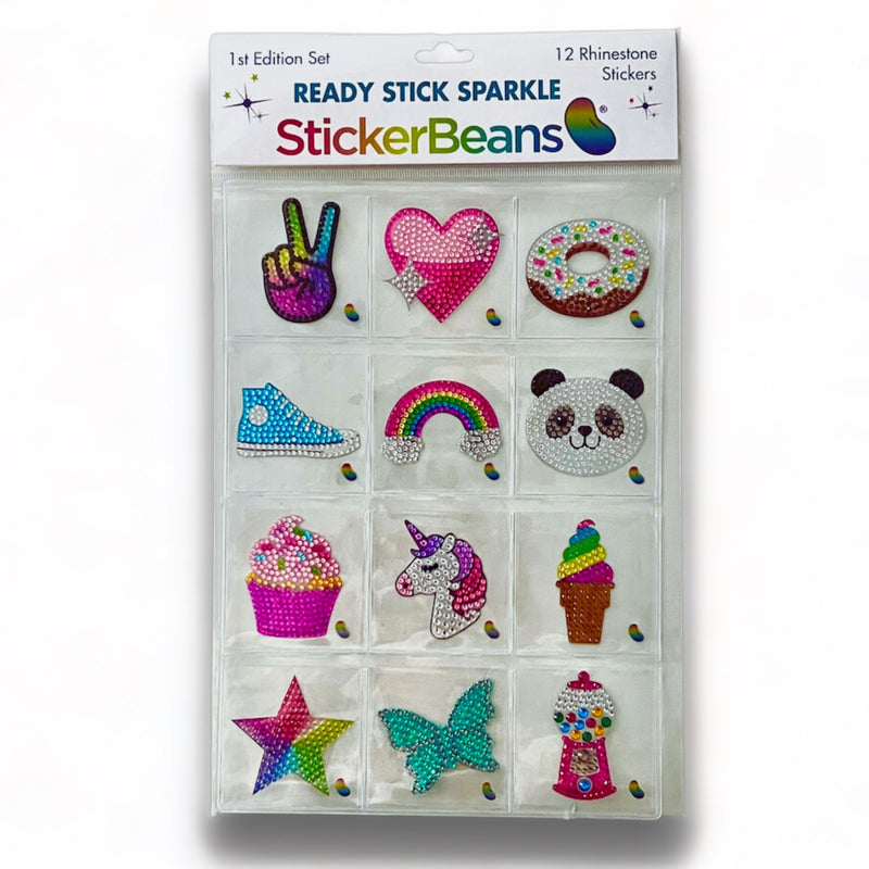 1st Edition Set of 12 StickerBean Sheet