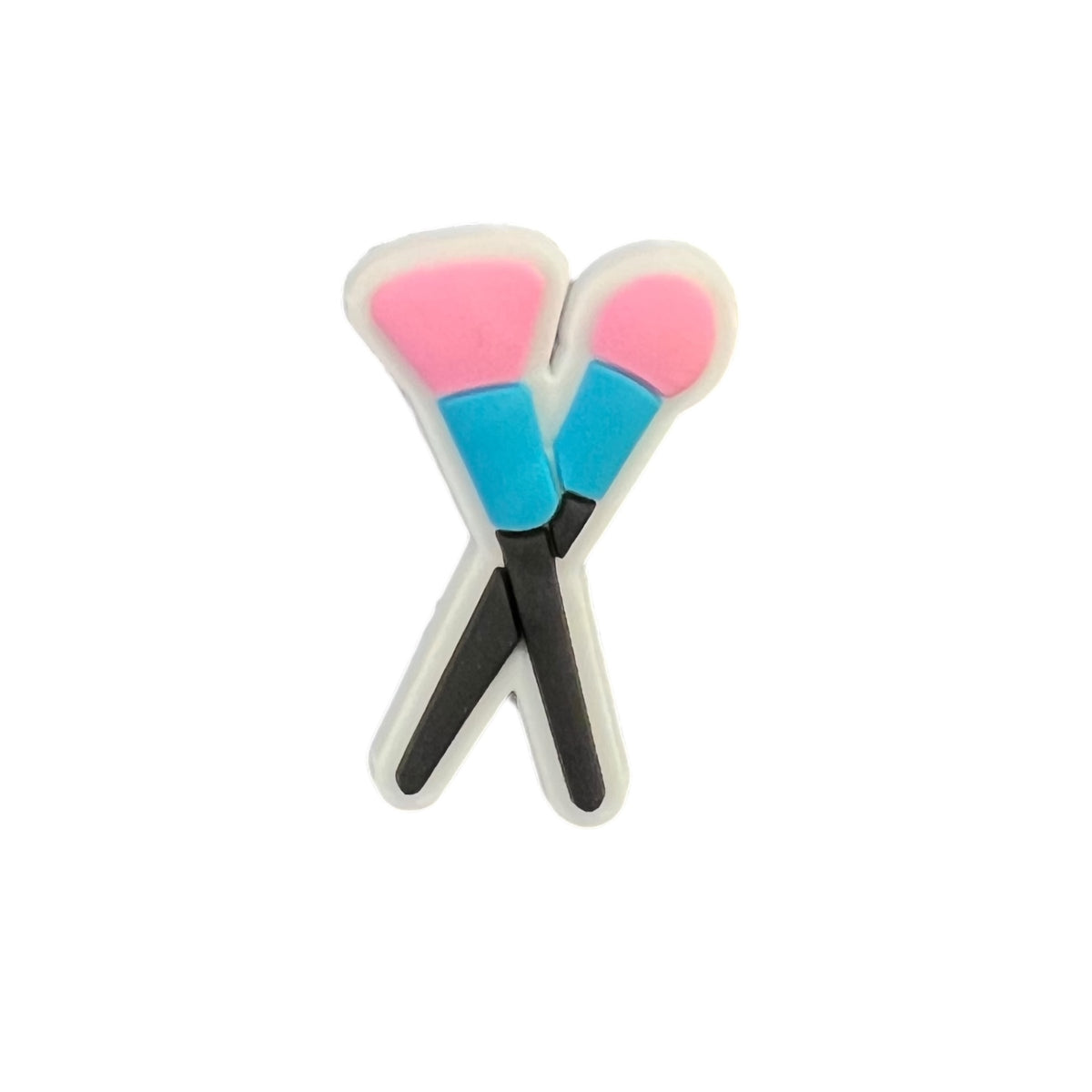Makeup Brush Shoe Charm - Bee Bee Designs