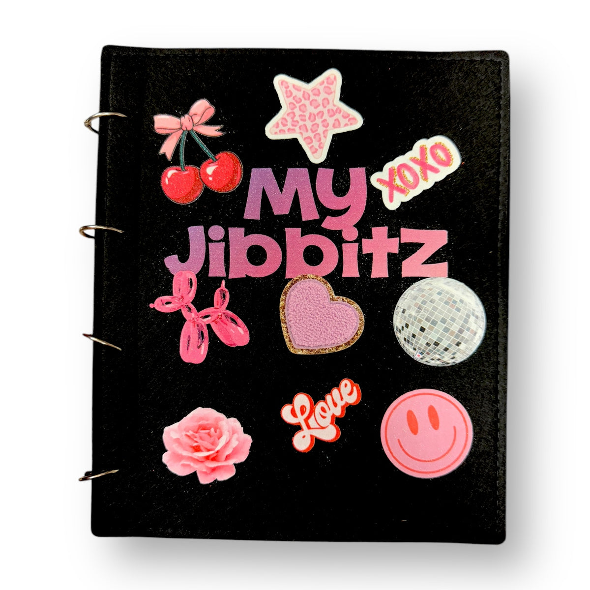 Glittery Preppy Shoe Charm Book - Bee Bee Designs