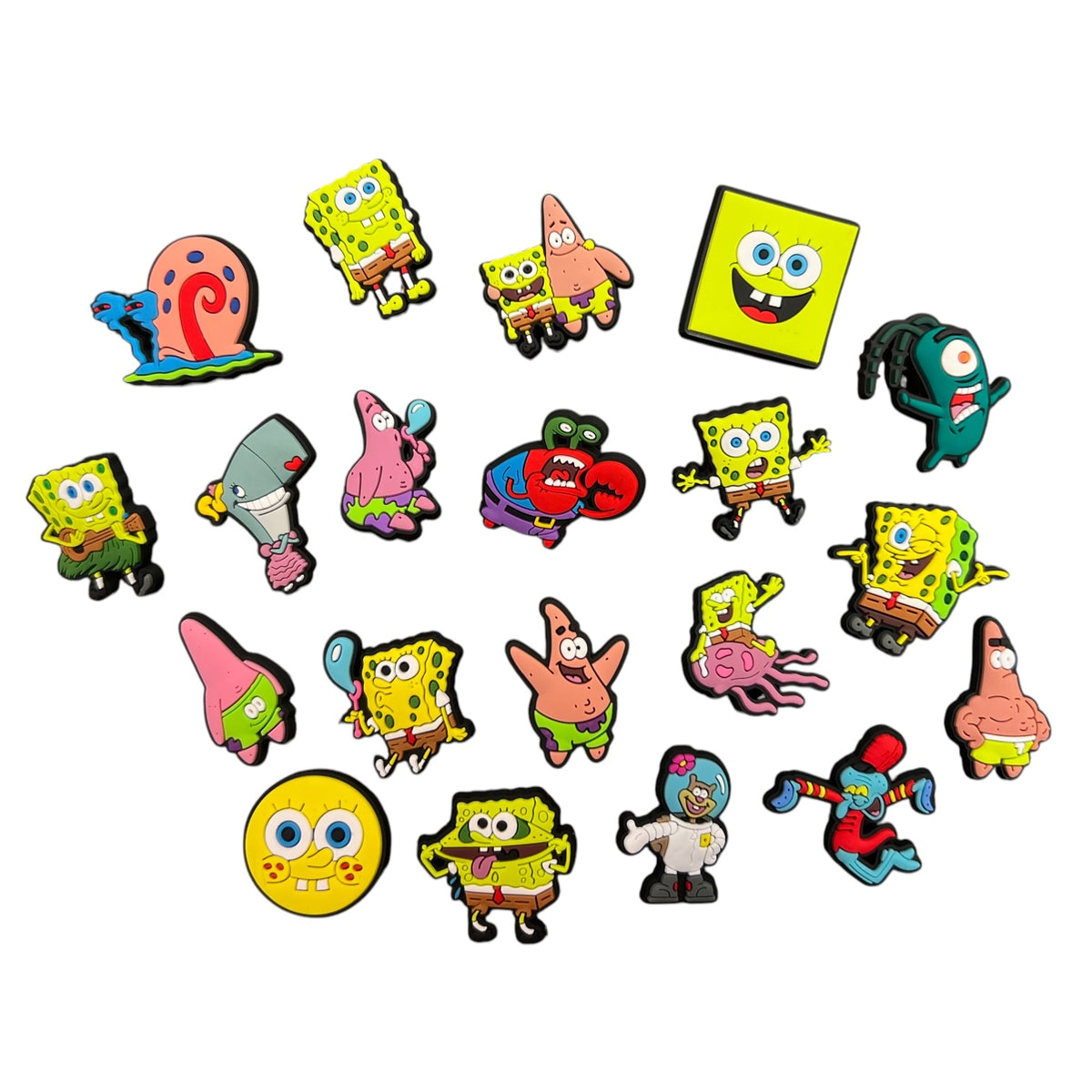 Spongebob Shoe Charm - Bee Bee Designs
