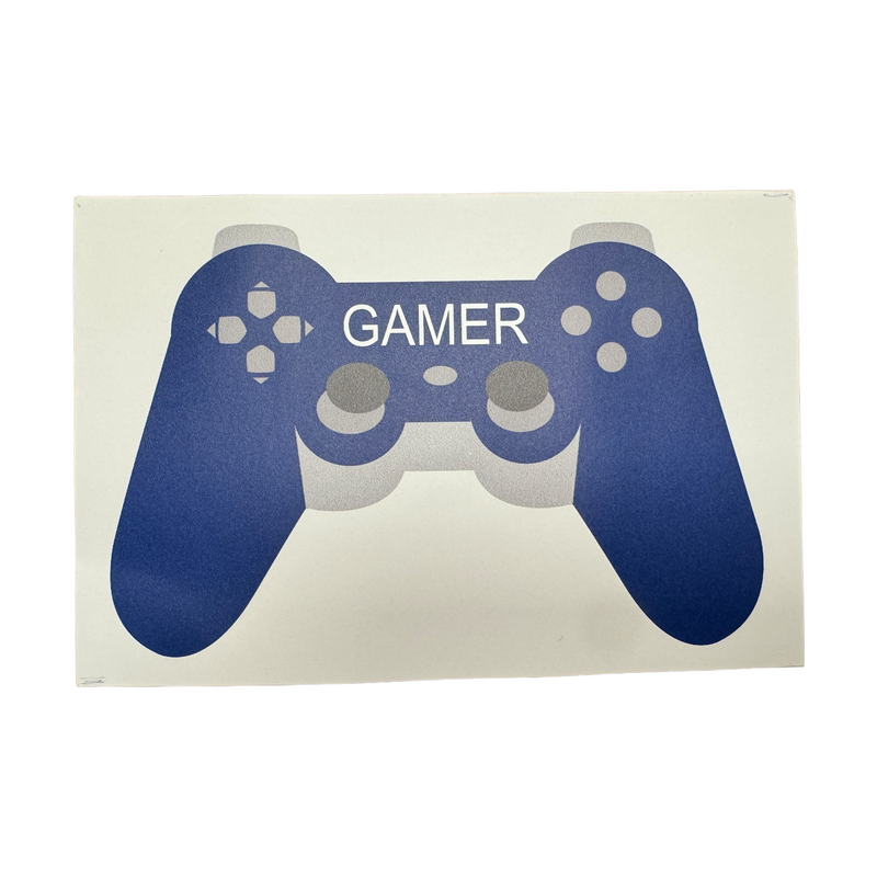 Gamer Controller Removable Decal Postcard
