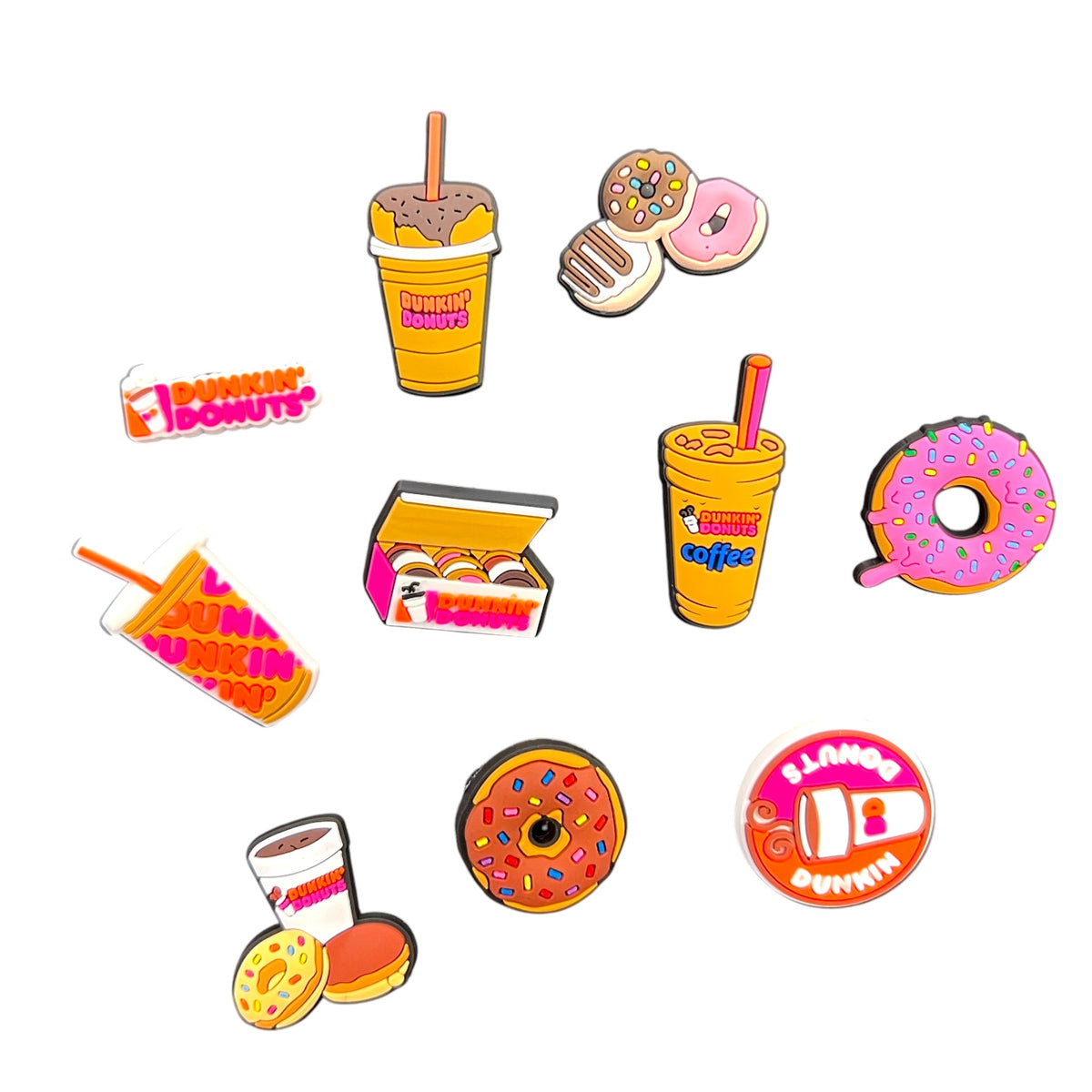 Dunkin Shoe Charm - Bee Bee Designs