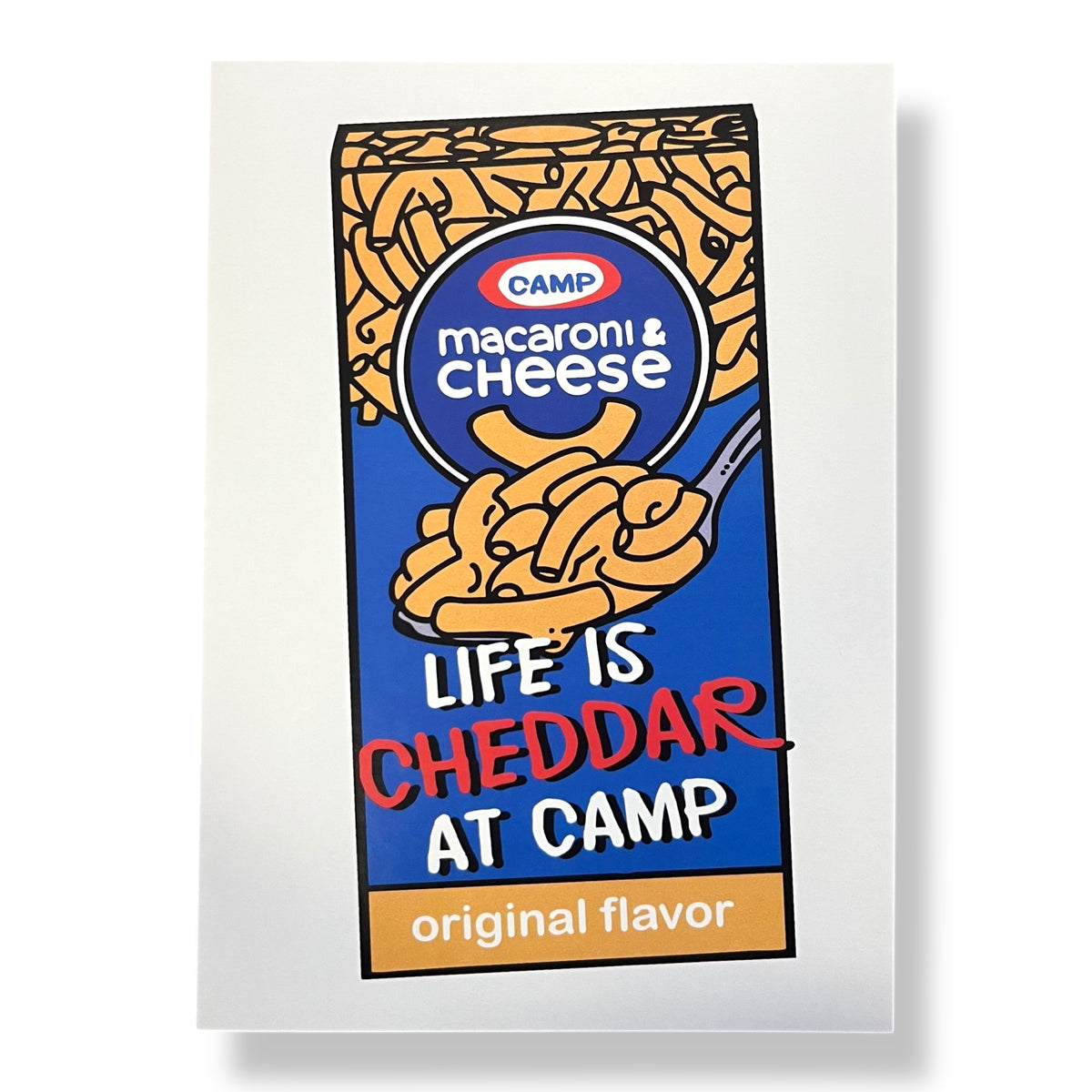 Life is Cheddar at Camp Card - Bee Bee Designs