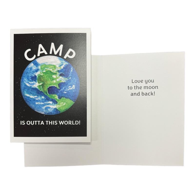 Outta This World Camp Card