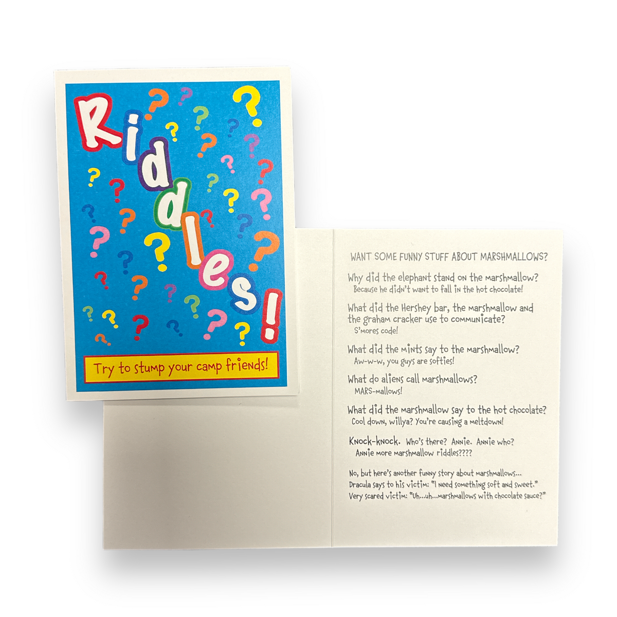 More Riddles Camp Card - Bee Bee Designs