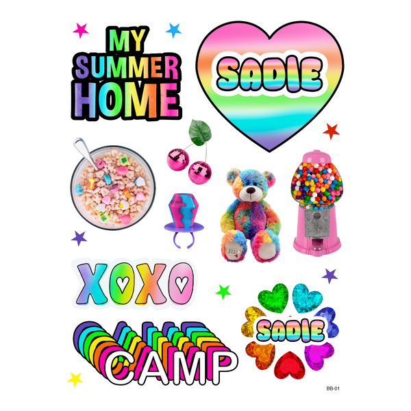 Customized My Summer Home Cling It (BB-01)