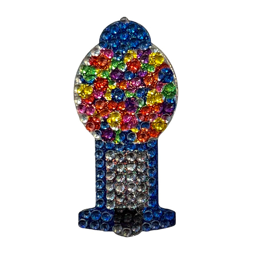 Blue Gumballs StickerBean – collectible StickerBean for trading + decorating at sleepaway or overnight camp by Bee Bee Designs