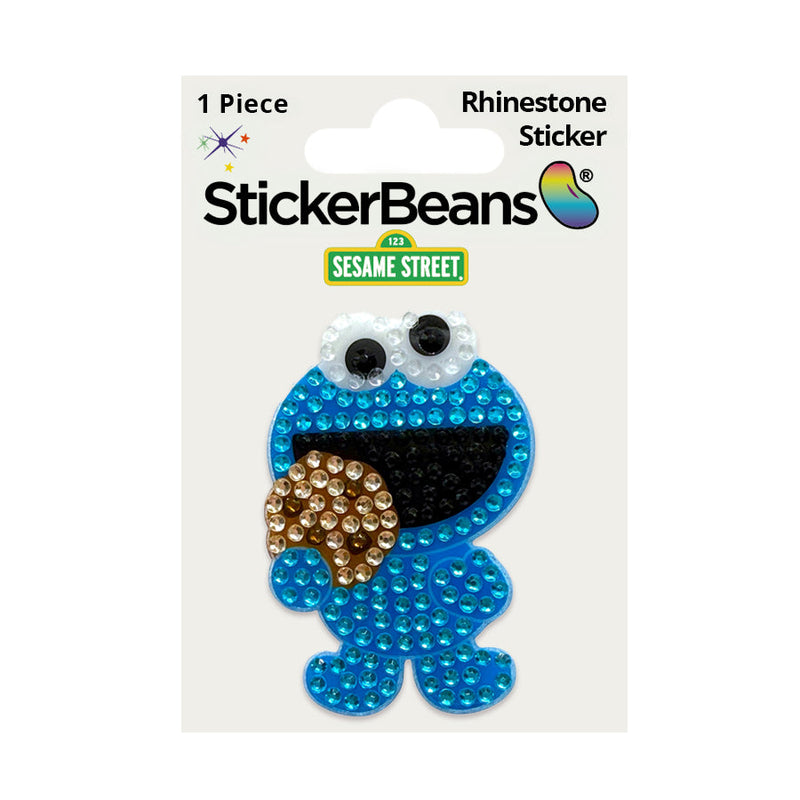 Cookie Monster Stickerbean - Bee Bee Designs