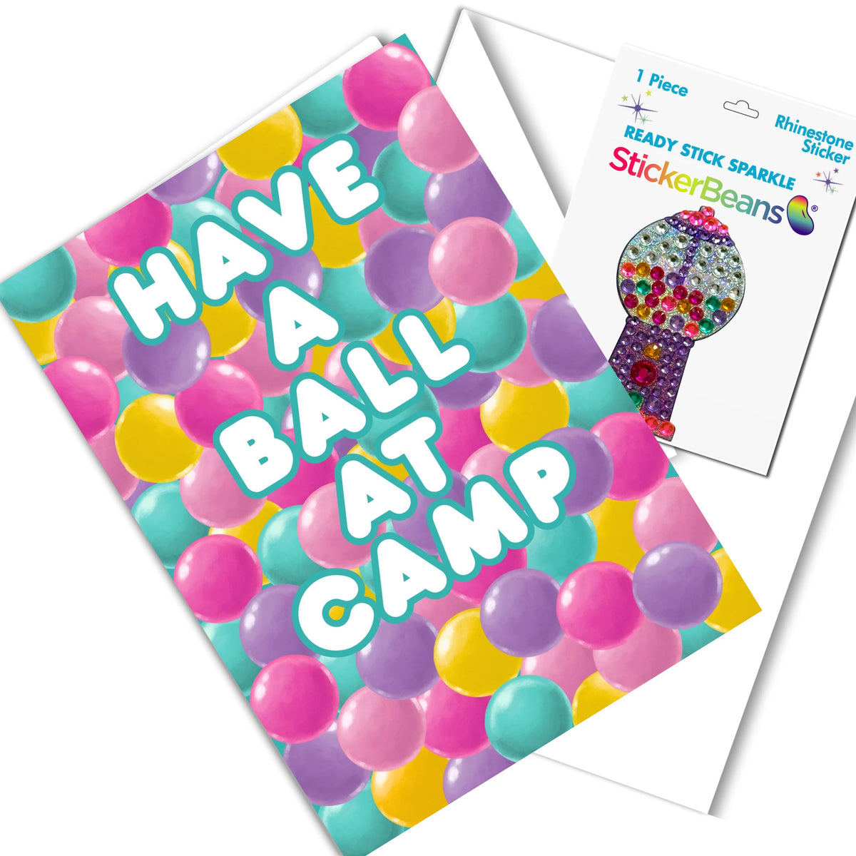 Have A Ball Stickerbean Card