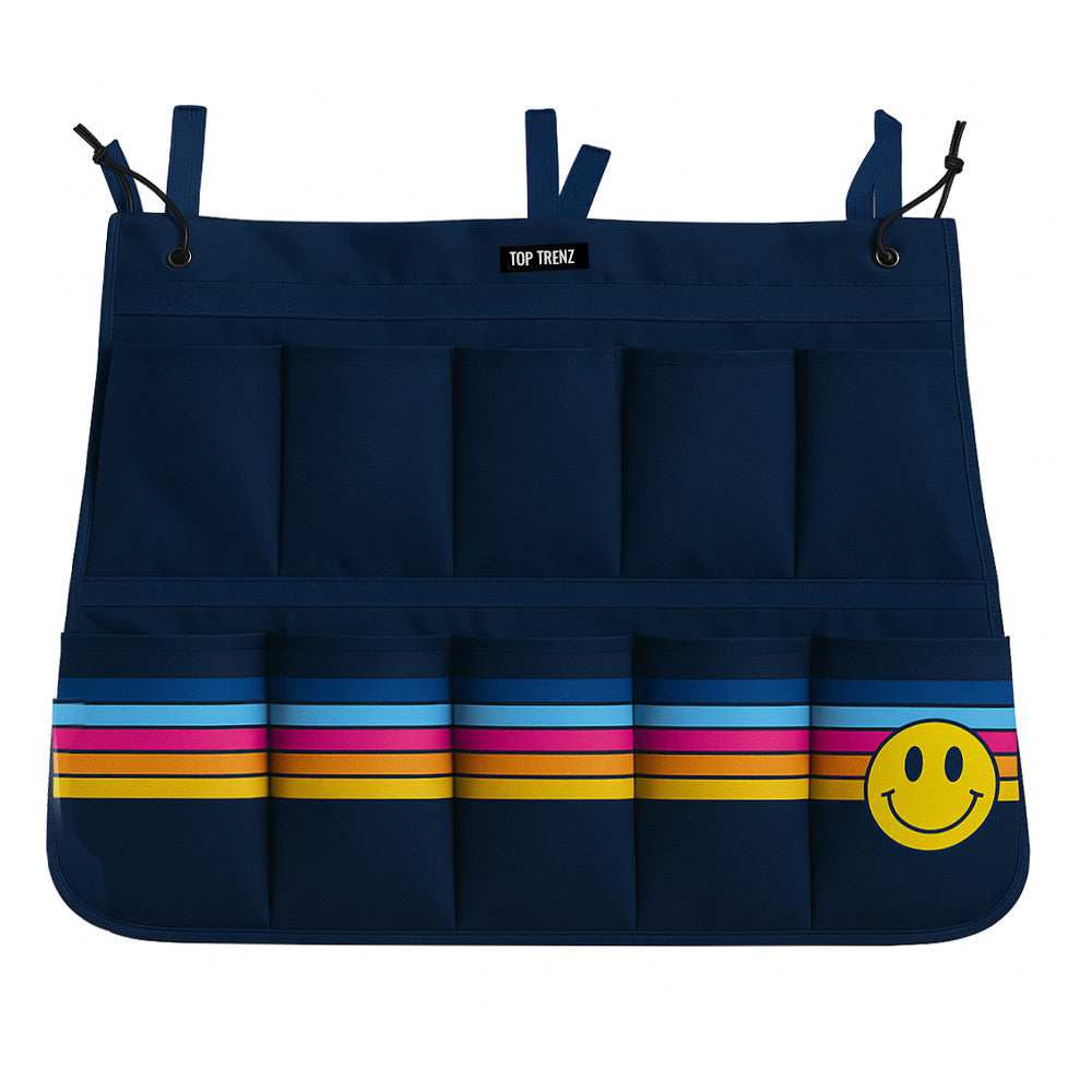 Retro Happy Face Shoe Bag