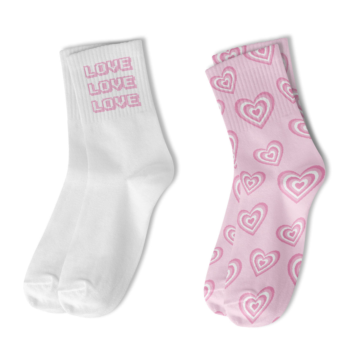 Love Crew Socks - Bee Bee Designs