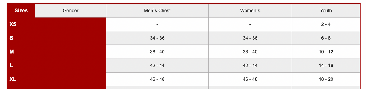 Size guide