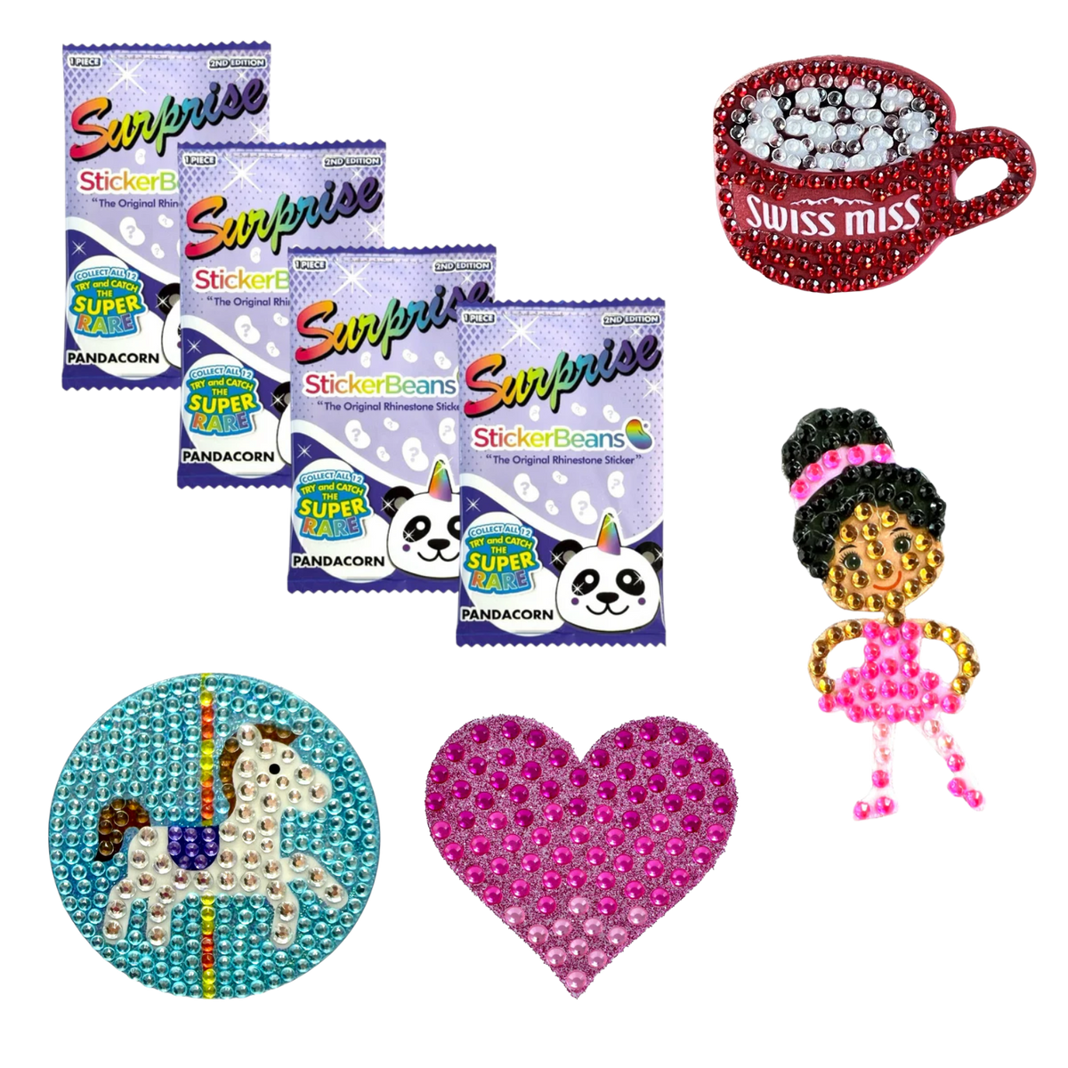 More Stickerbean Faves! + A Surprise bean! - Bee Bee Designs