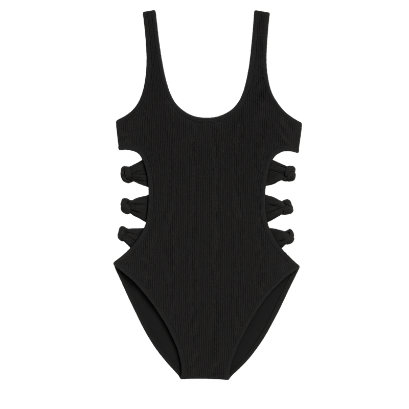 🖤 Sleek Bow Side Cutout One-Piece Swimsuit 🎀 - Bee Bee Designs