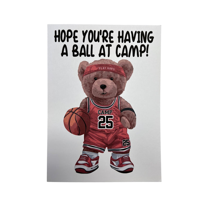 Basketball Bear Card