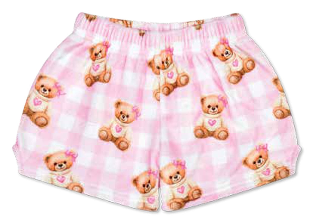 Beary Coquette Plush Shorts