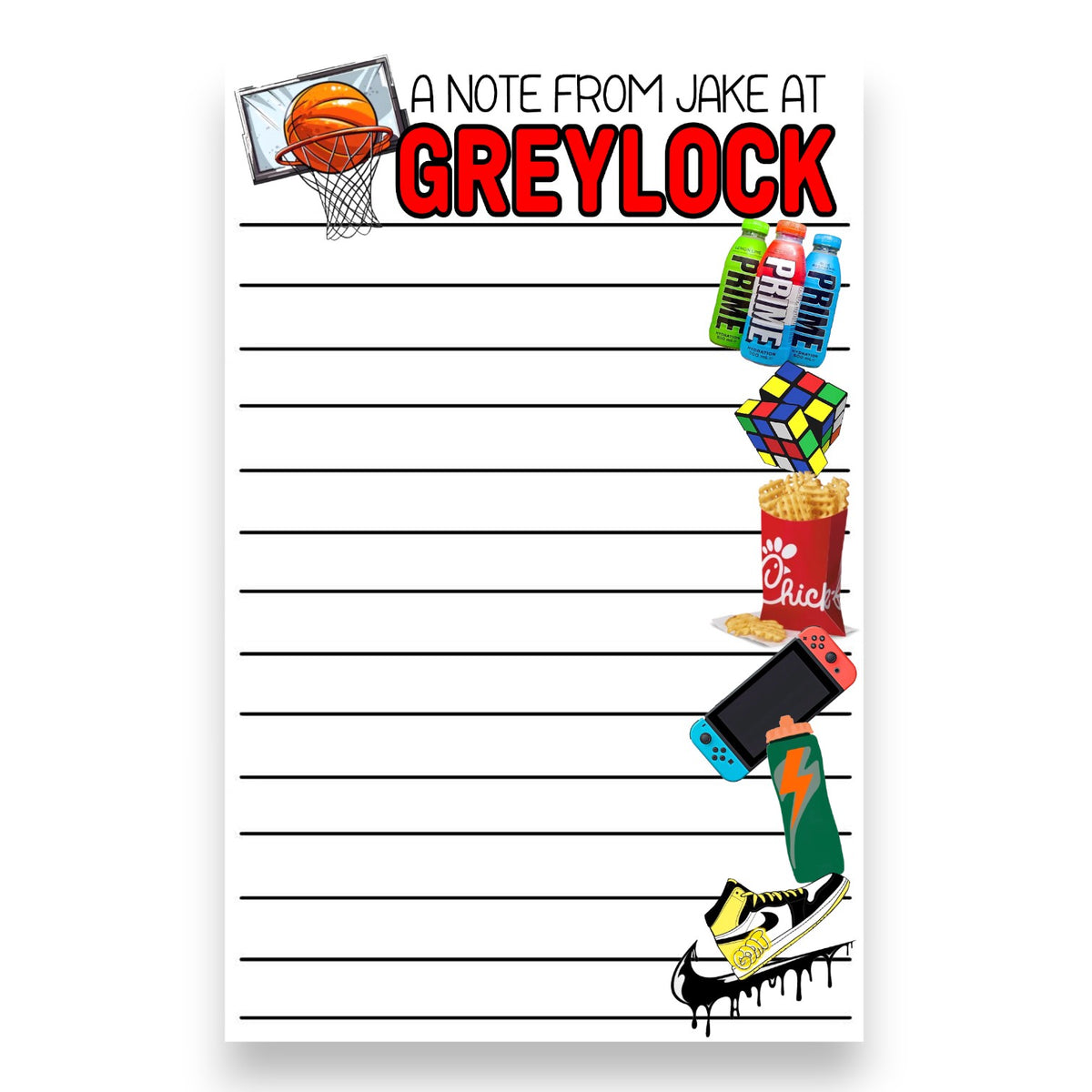 Sporty Coolest Lined Notecards Camp Notecards – letters FROM camp notecards (8 cards + 8 envelopes) for sleepaway/overnight camp by Bee Bee Designs