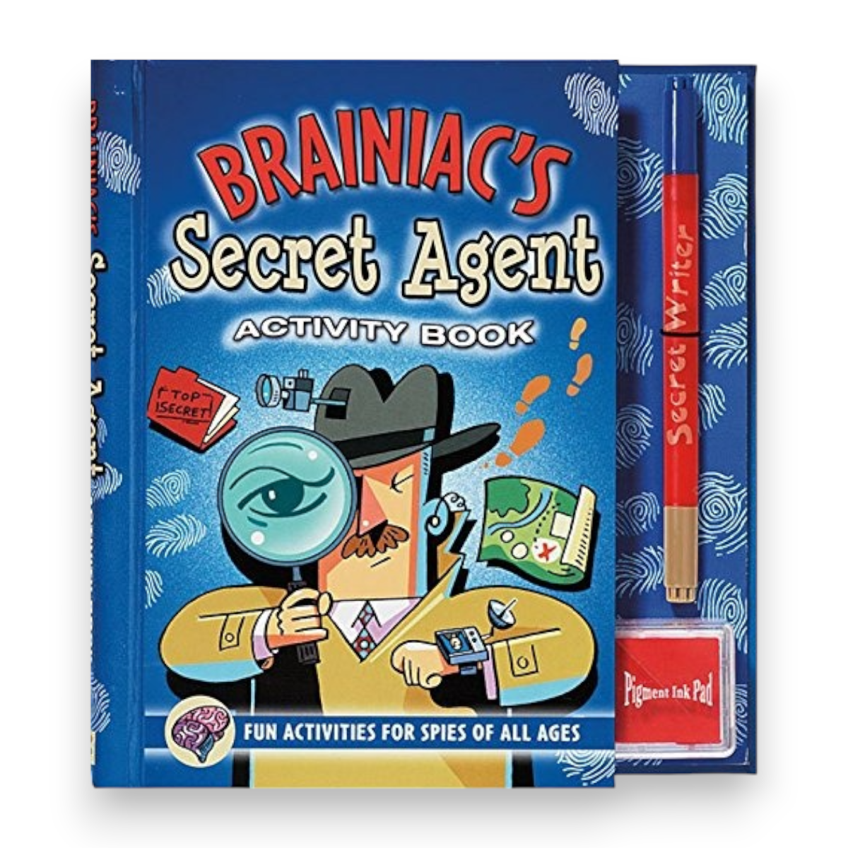 Brainiac's Secret Agent Activity Book - Bee Bee Designs
