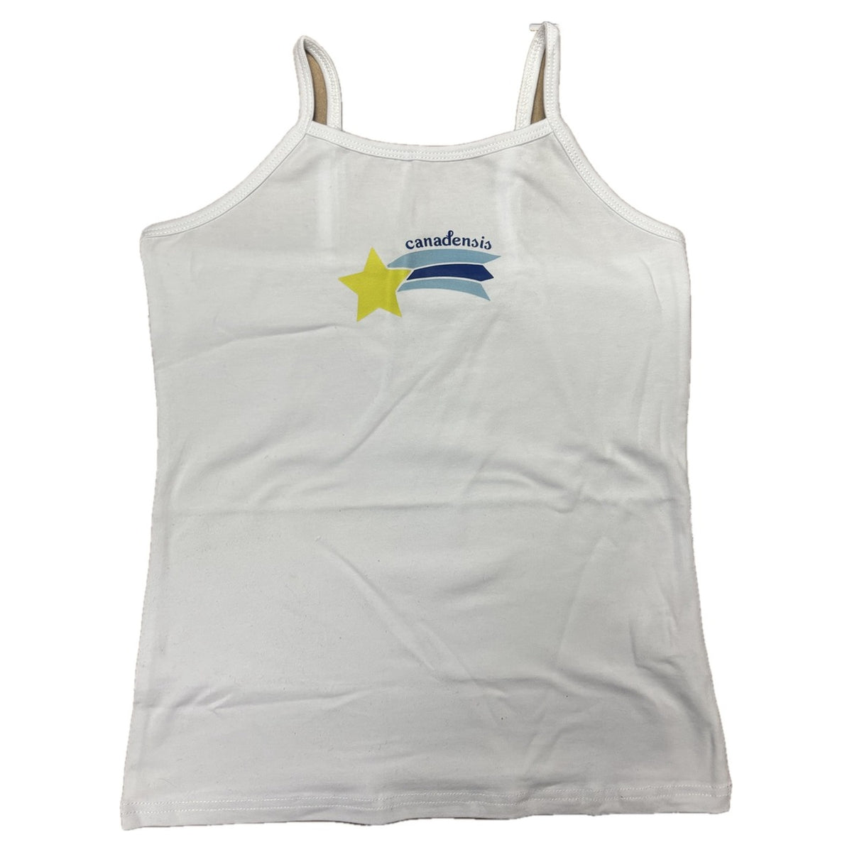 Shooting Star Camp Spaghetti Strap Tank personalized with Canadensis camp name