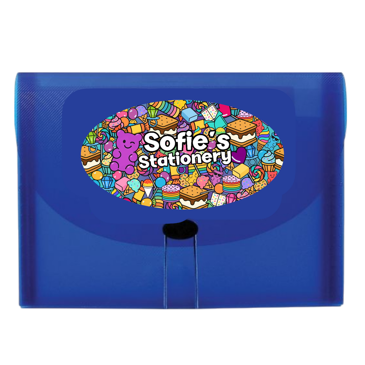 Super Sweet Candy 7-Pocket File - Bee Bee Designs