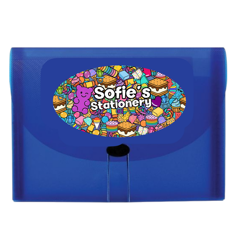 Super Sweet Candy 7-Pocket File
