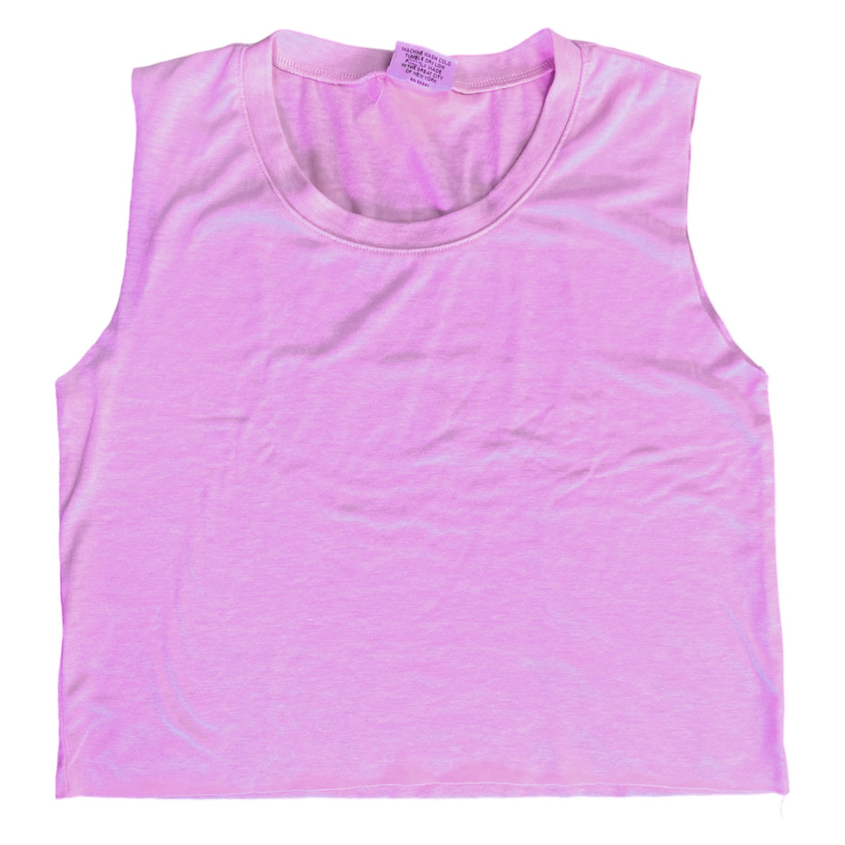 Carnation Sleeveless Firehouse Crew - Bee Bee Designs