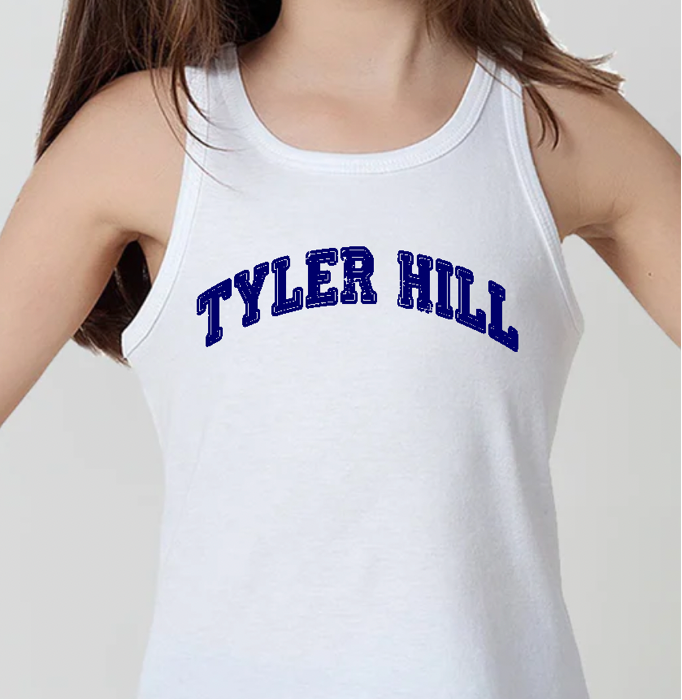 Camp Distressed Tank - Bee Bee Designs