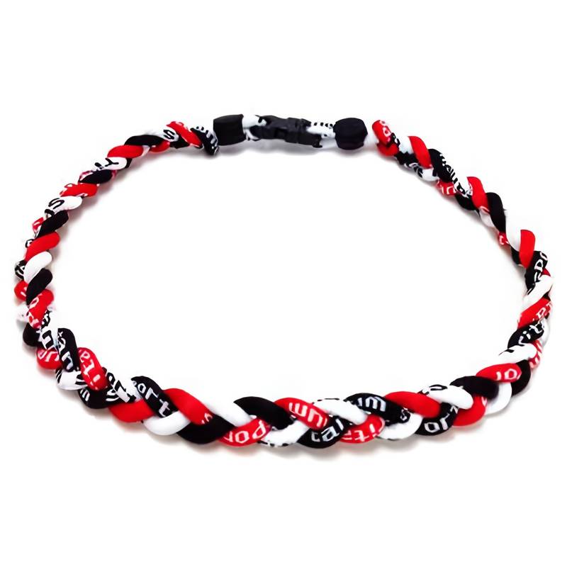 Camp Color Three Braided Rope Tornado Necklace - Bee Bee Designs
