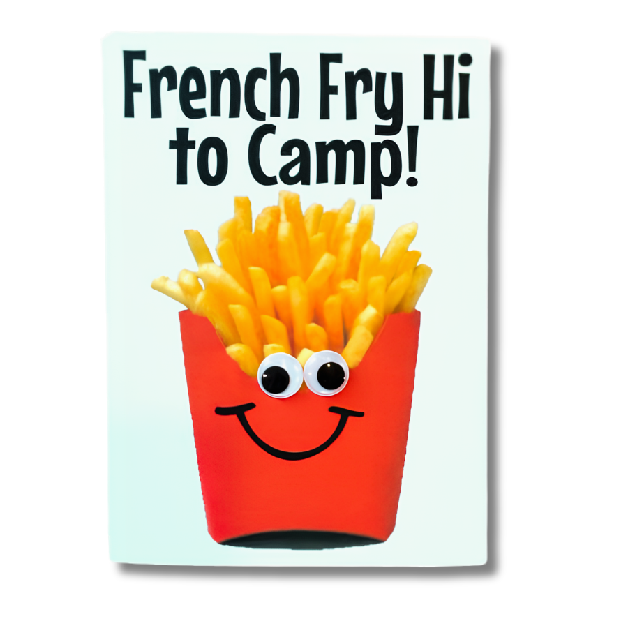 Fries Wiggy Eye Card