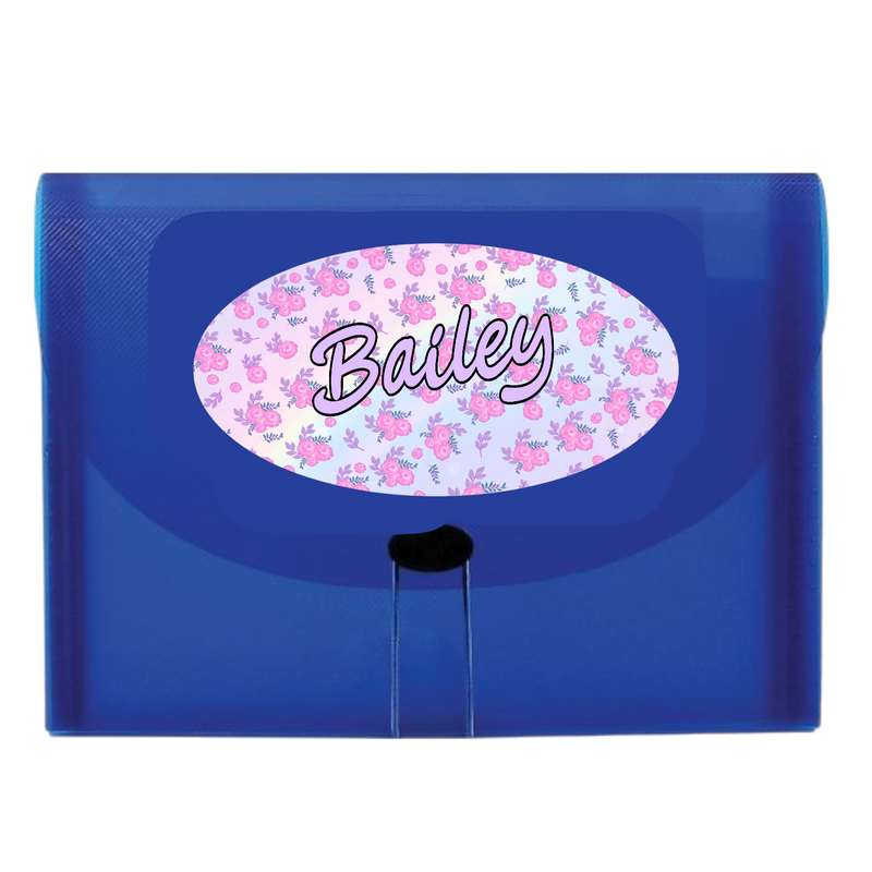 Sweet Blossoms 7-Pocket File