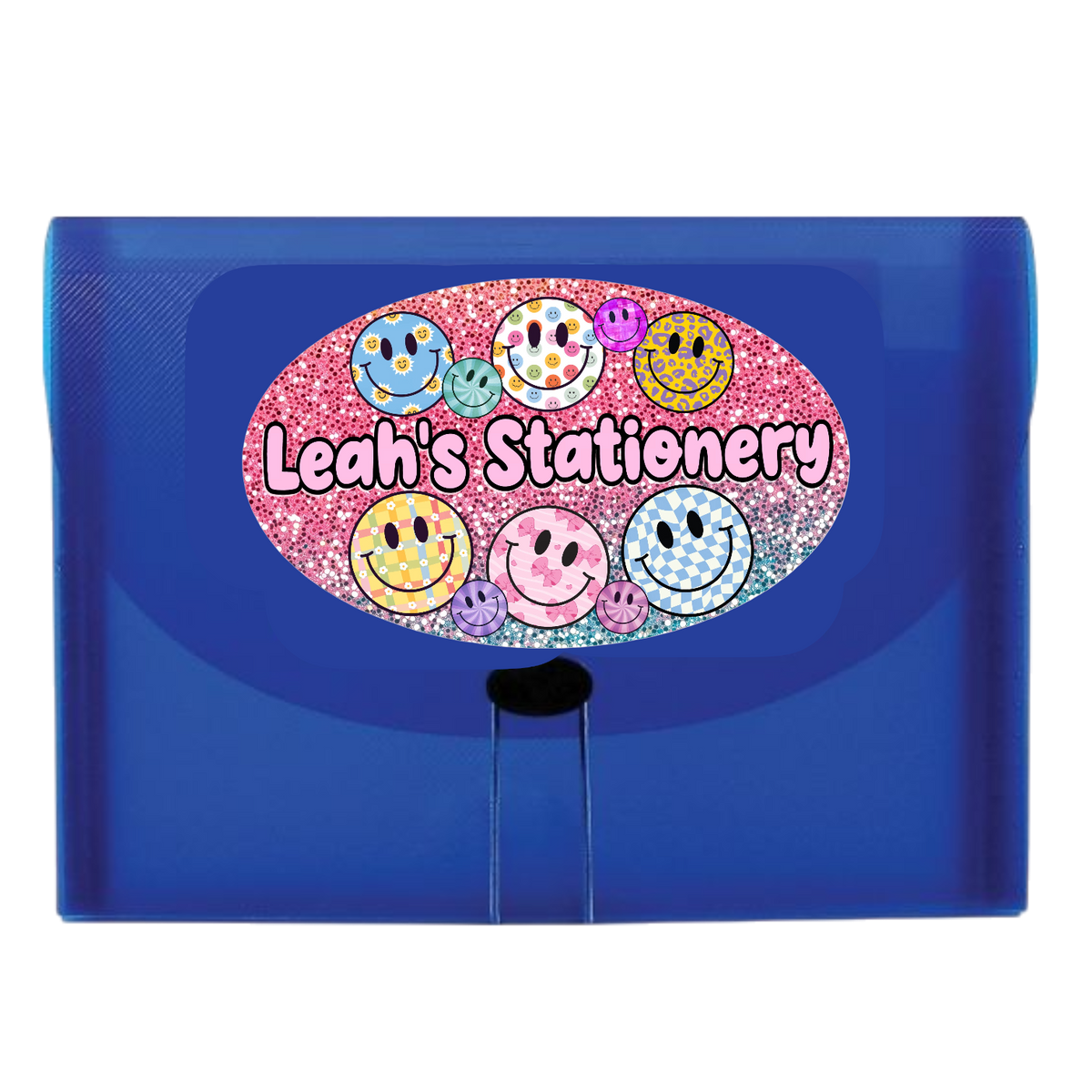 Smiles and Sparkles 7-Pocket File - Bee Bee Designs