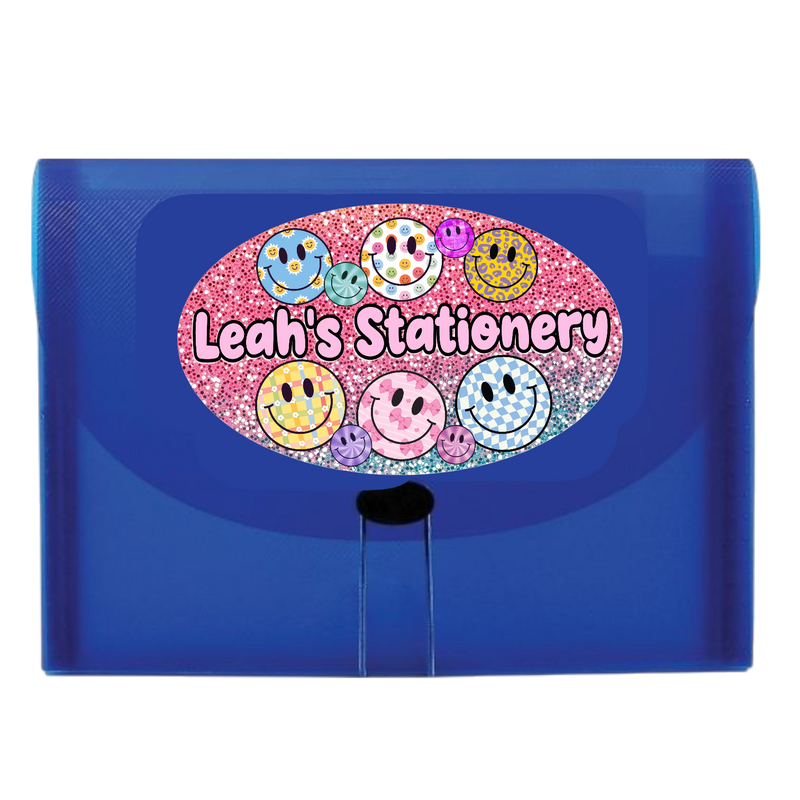 Smiles and Sparkles 7-Pocket File