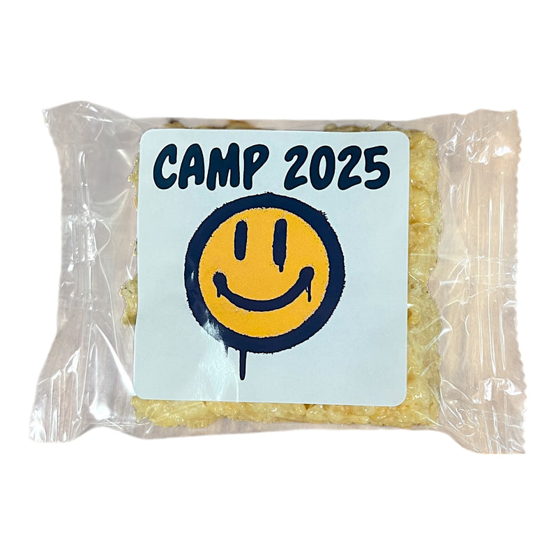 Grunge Smiley Rice Krispies Treat