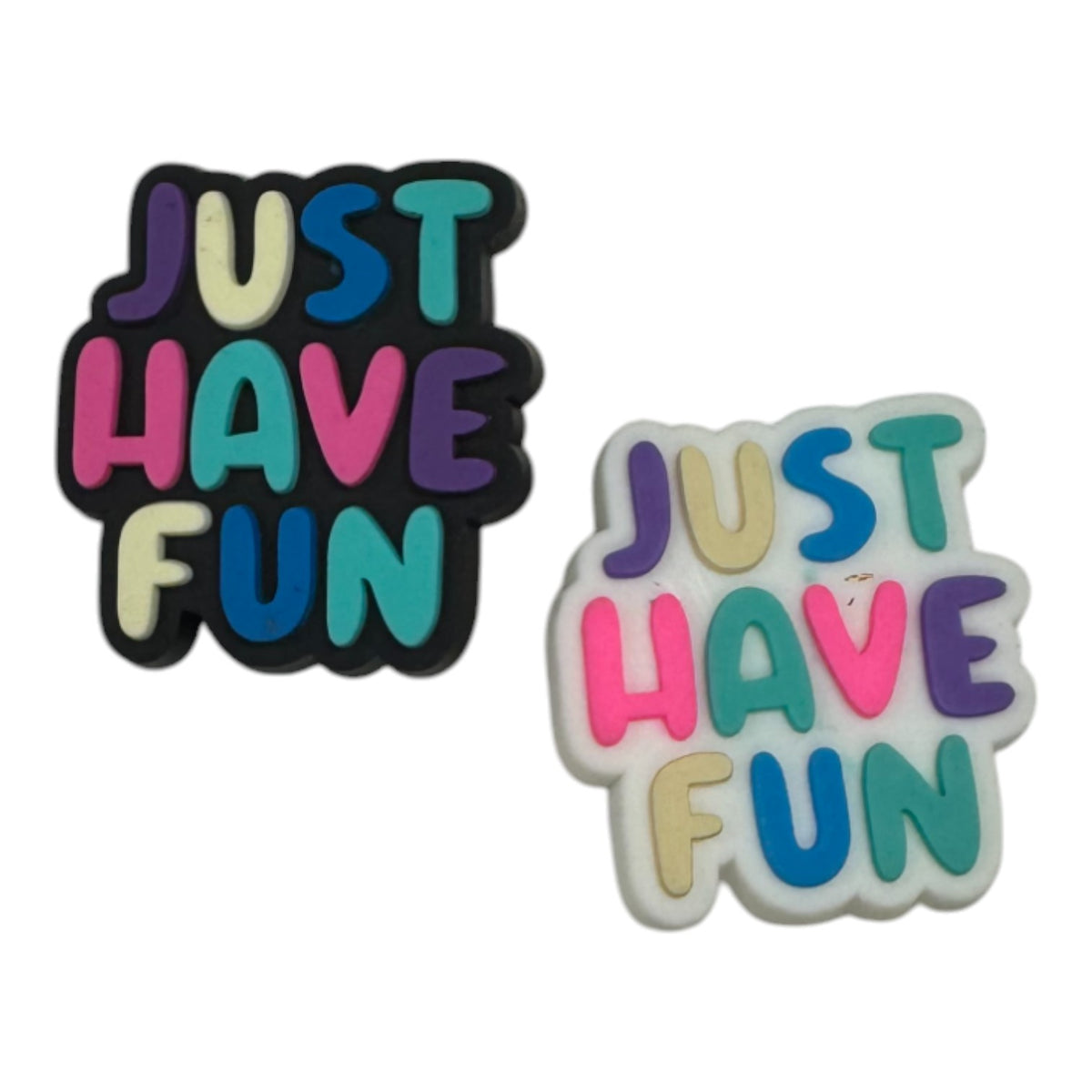 "Just Have Fun" Shoe Charm - Bee Bee Designs