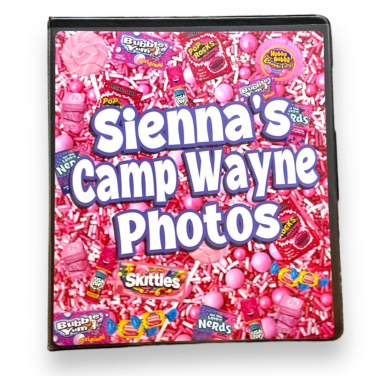 Pink Candy Camp Photo Album - Bee Bee Designs
