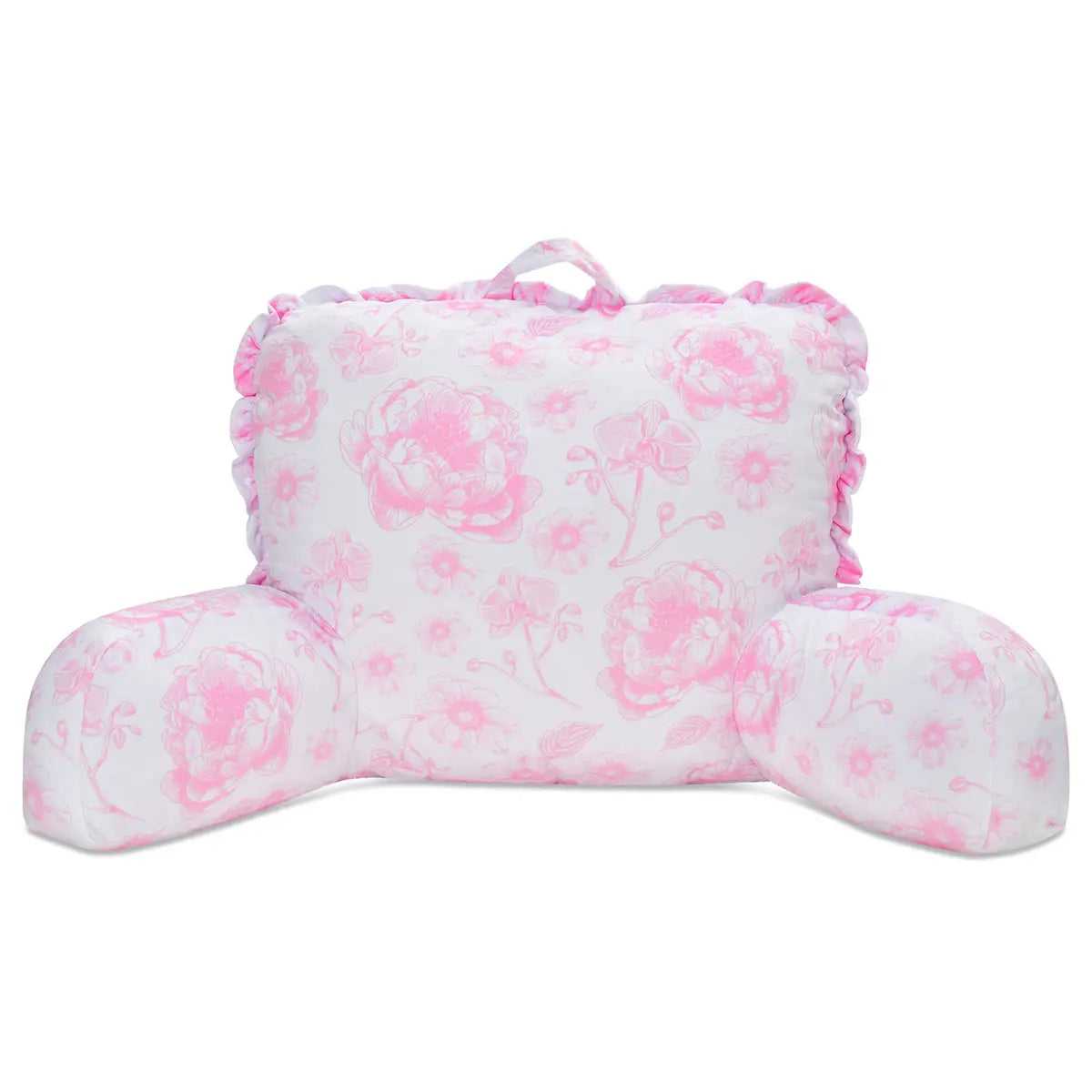 Pretty Pink Toile Lounge Pillow