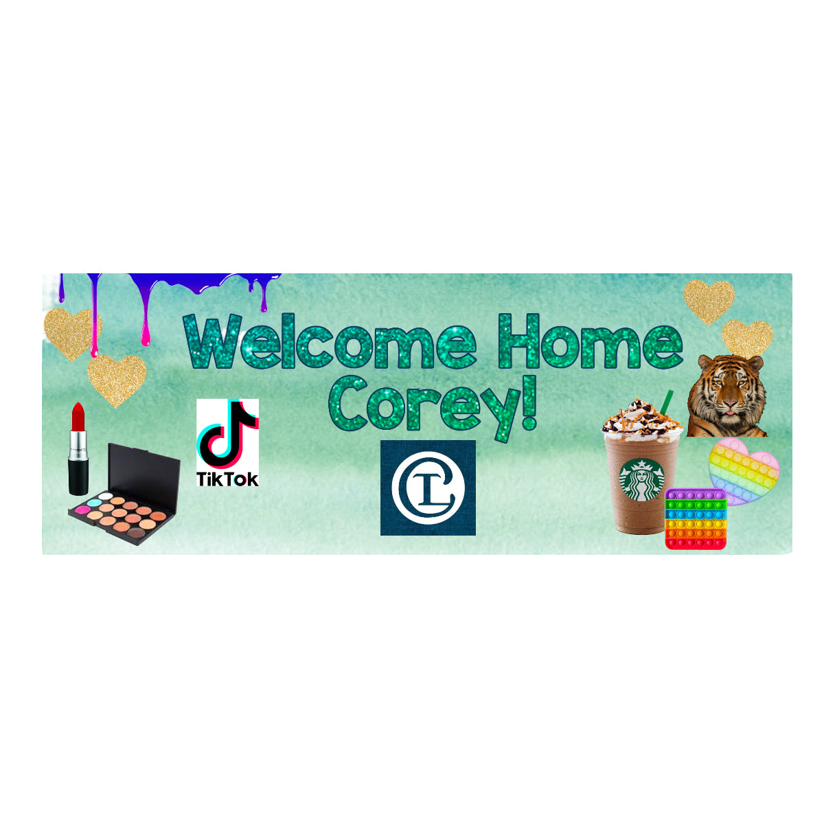 Welcome Home Banner - Bee Bee Designs